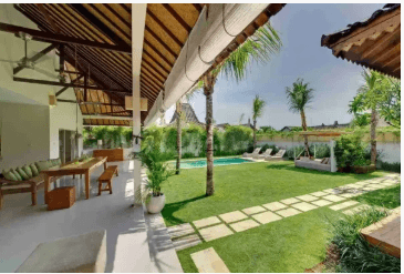 Sahana Villas living space